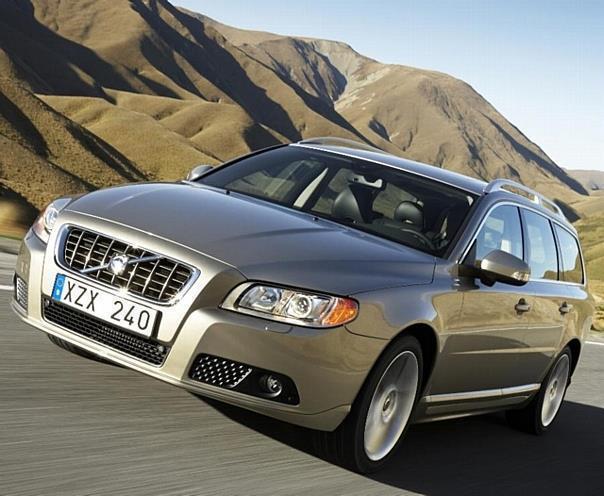 Deutlich dynamischer präsentiert sich die neue Generation des Volvo V70.